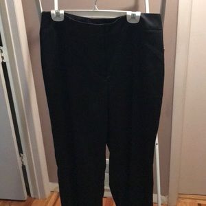 NWT Willi Smith Black Pinstripe Dress Pants 14